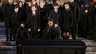 'National' funeral for Celine Dion's husband 'over the top'