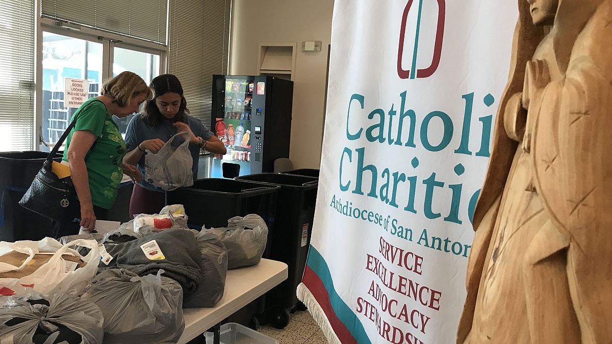 Image: Catholic Charities Volunteers