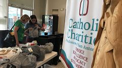 Image: Catholic Charities Volunteers