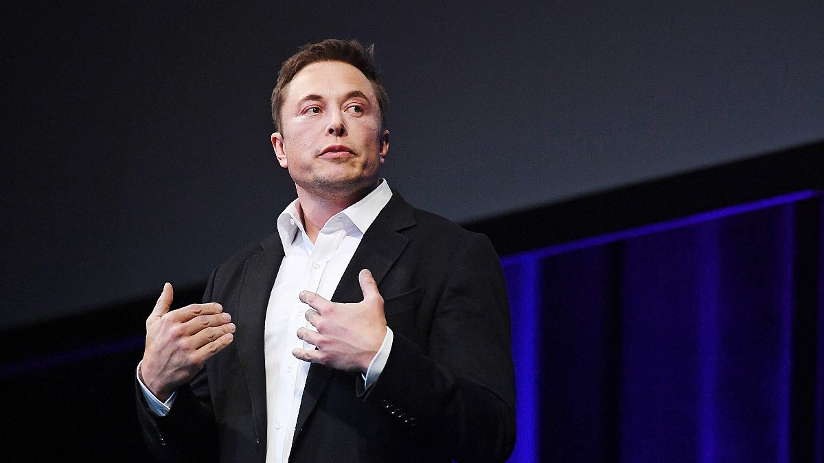 Image: SpaceX CEO Elon Musk speaks