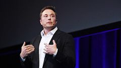 Image: SpaceX CEO Elon Musk speaks
