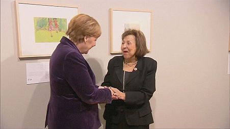 German Chancellor Angela Merkel opens Holocaust exhibition in Berlin