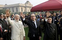 Hollande, invitado de honor en el Día de la República de la India