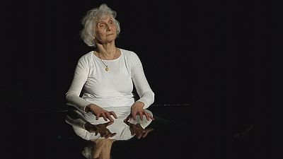 Auschwitz survivor Eva Fahidi captivates audiences with her life story in dance Auschwitz survivor Eva Fahidi captivates audiences with her life story in dance