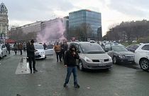 Uber: day two of protests by French taxis