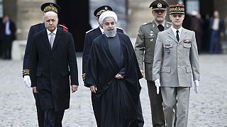Big deals in France on latest leg of Rouhani trip to Europe