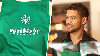 Starbucks employees will speak American Sign Language.