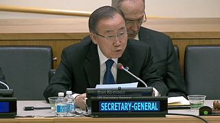 Ban Ki-moon insiste en que los asentamientos de Israel en Palestina son ilegales y amenazan la solucion de dos estados