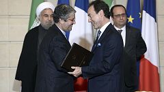 Paris et Téhéran signent des contrats pour 15 milliards d'euros