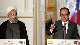 Francia e Irán firman acuerdos económicos por 15.000 millones de euros