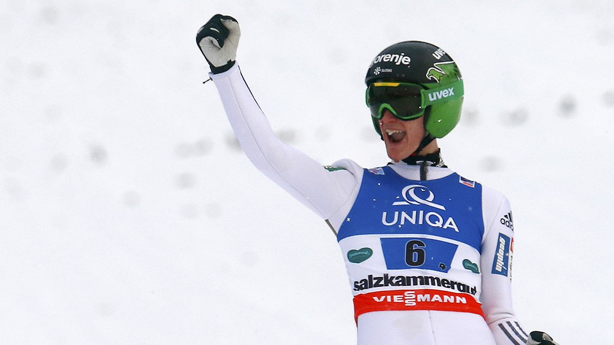 هتریک اسلوونیایی ها در رقابتهای پرش با اسکی ژاپن