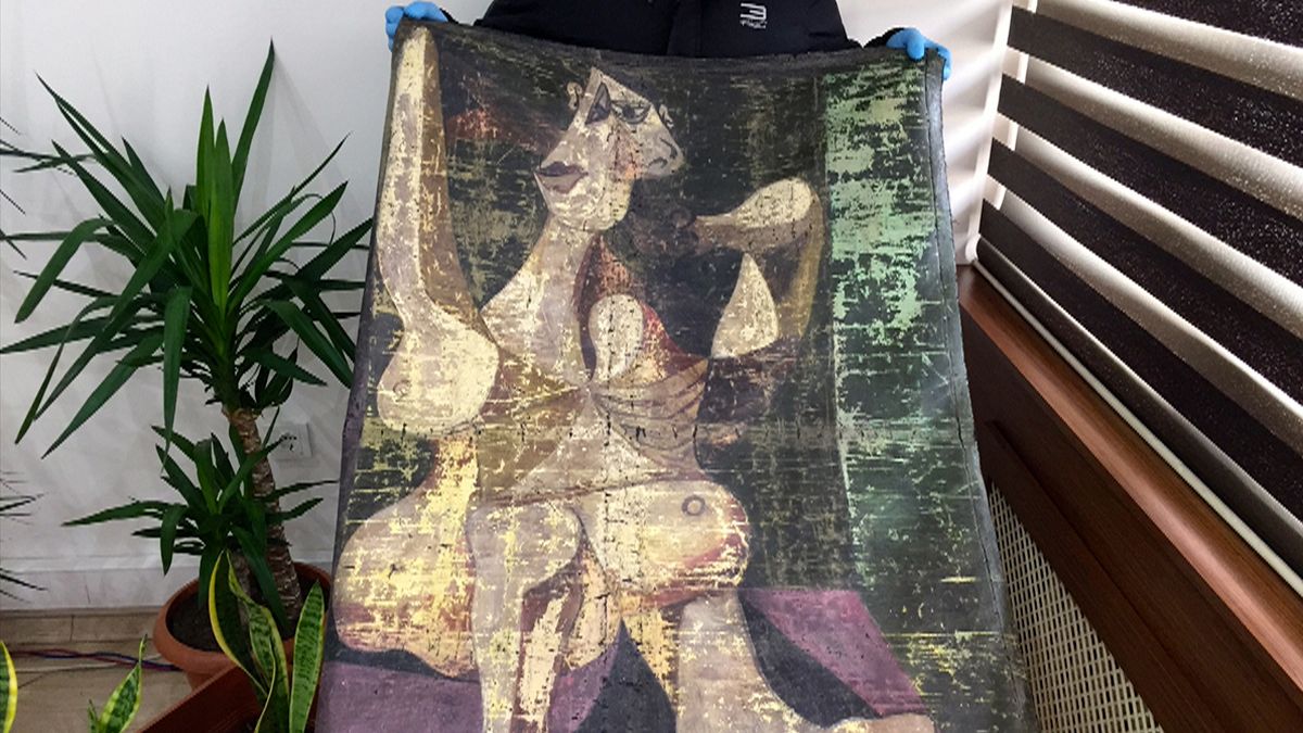 "Çalınan Picasso tablosu İstanbul'da bulundu"