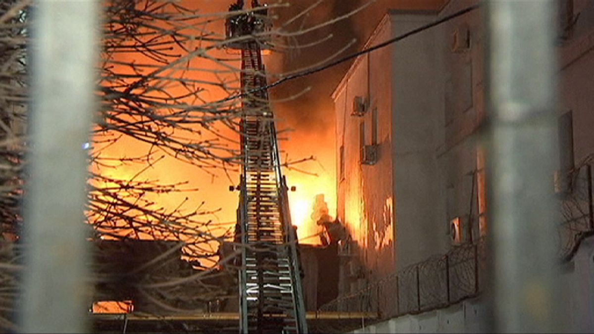 Brand in Moskauer Textilfabrik: 12 Tote
