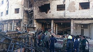 Blasts close to Damascus' main Shi'ite shrine kill 60 - monitor