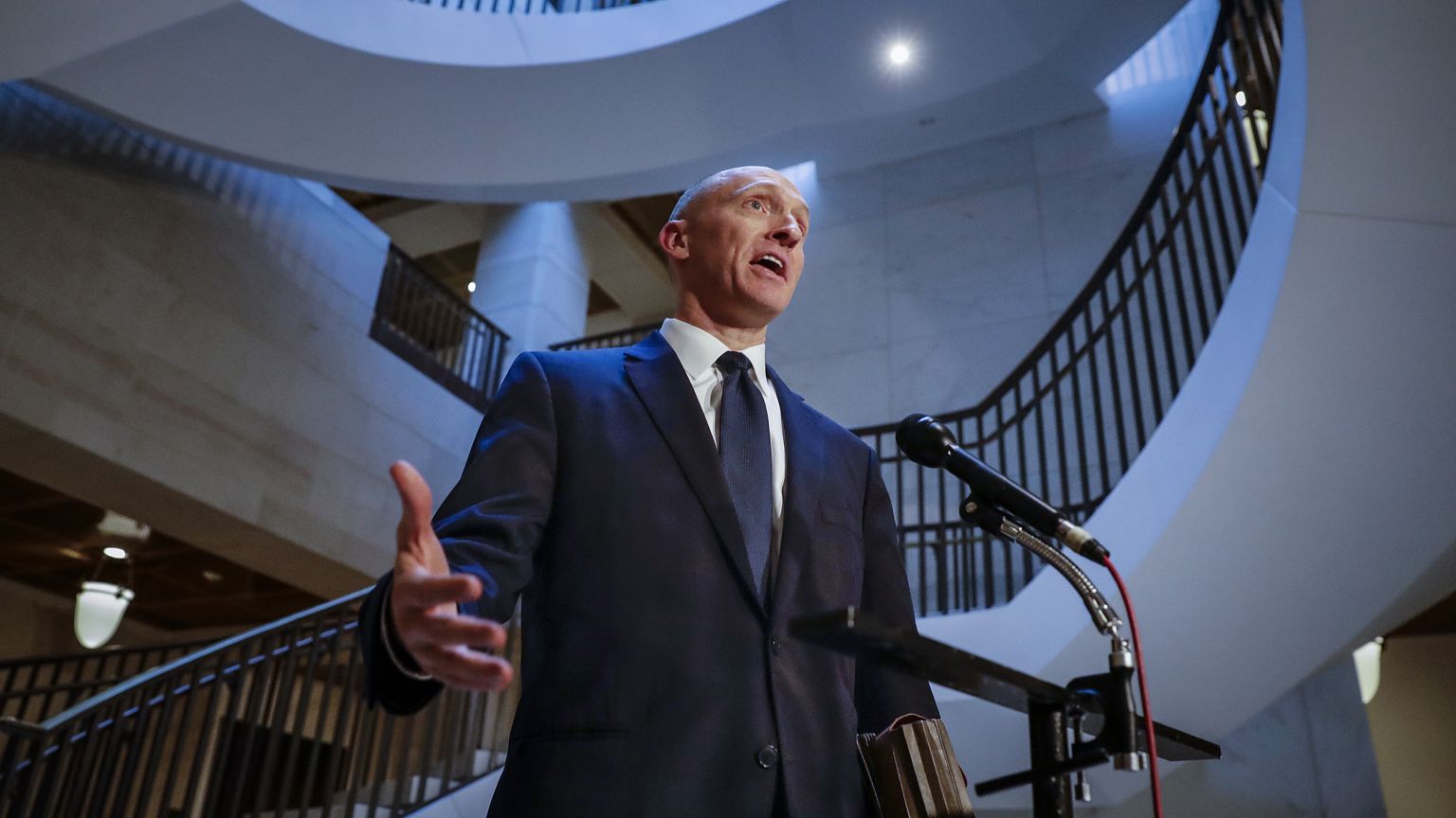 Image: Carter Page, a foreign policy adviser to Donald Trump's 2016 preside