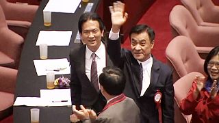 Taïwan : passation de pouvoir historique au Parlement