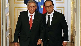 Cuba and France sign deals and promise to deepen friendly ties