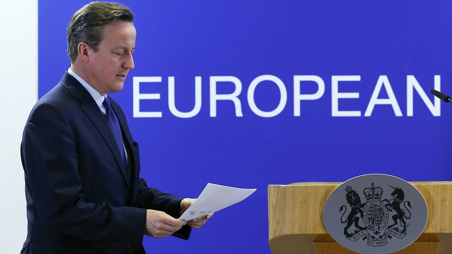 David Cameron salue de "réels progrès" dans les propositions de Donald Tusk pour éviter un "Brexit"