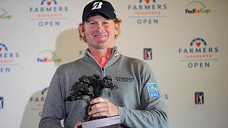 Snedeker wins weather-hit Farmers Insurance Open