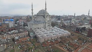 Grande Bazar de Istambul em obras