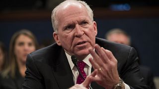 Image: Former CIA Director John Brennan testifies in Washington