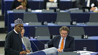 Rescuing Chibok girls still  a priority, Buhari tells EU Parliament