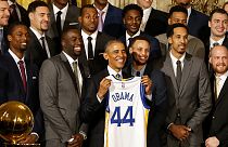 Les champions NBA à la Maison-Blanche