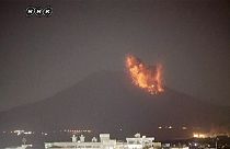 Spektakuläre Bilder von Vulkan Sakurajima