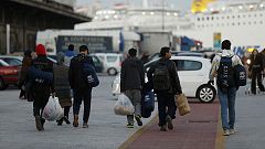 Da chegada a Lesbos à desilusão do regresso