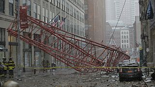One dead after crane collapses in New York City
