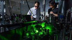 Tiny 'dumbbells' that spin 60 billion times a minute may help solve quantum mysteries