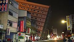 Schäden bei Erdbeben der Stärke 6,4 in Südtaiwan