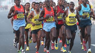 Le Kenyan Abraham Kiptum remporte l'inaugural marathon de Lagos au Nigeria