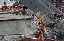 Two more survivors are rescued from the rubble in quake-struck Taiwan