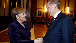Merkel'in Türkiye ziyaretinde ana gündem maddesi Suriye ve mülteci sorunuydu