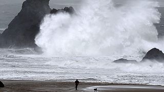 La tormenta Imogen se abate con violencia contra el litoral europeo