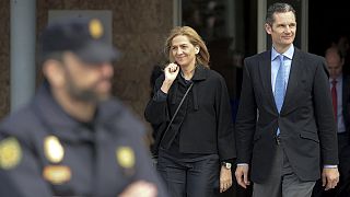 Yolsuzlukla suçlanan İspanya Prensesi Cristina hakim karşısında