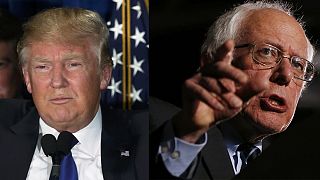 Trump and Sanders claim victory in New Hampshire