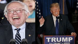 Az első előválasztást Donald Trump és Bernie Sanders nyerte