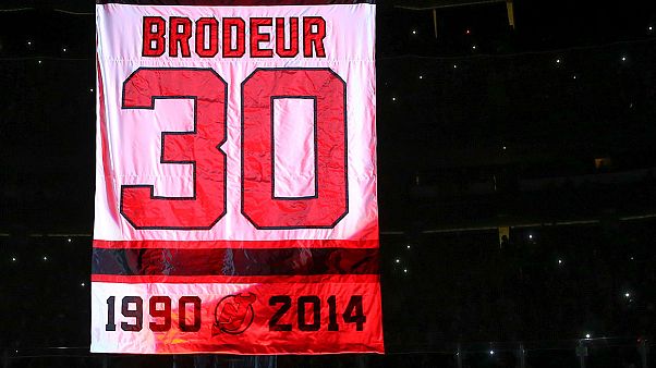 New Jersey Devils verabschieden Martin Brodeur New Jersey Devils verabschieden Martin Brodeur