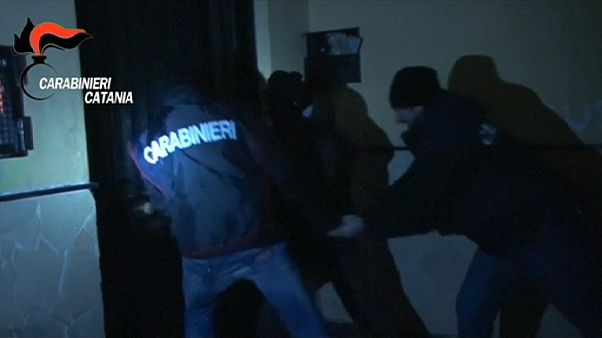 Italia: detenidos 109 presuntos miembros del clan mafioso Laudani Italia: detenidos 109 presuntos miembros del clan mafioso Laudani