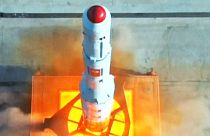 Kuzey Kore'den rokete ait olduğu öne sürülen ilk görüntüler
