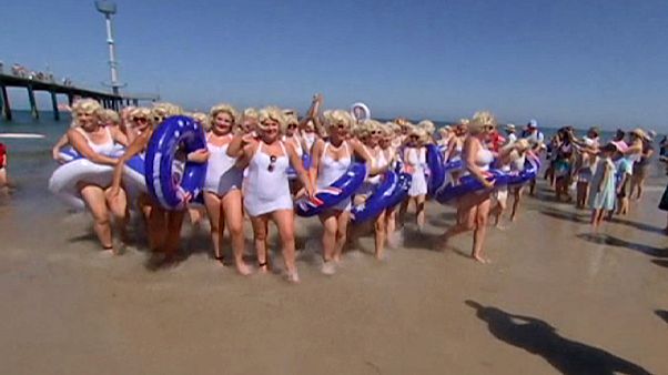 Marilyn(s) dive in to fight against cancer Marilyn(s) dive in to fight against cancer