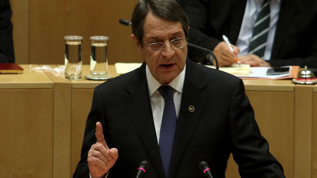 Cypriot president says peace talks make progress but work needed