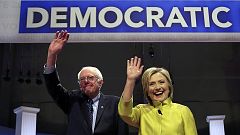 TV-Debatte: Clinton attackiert Sanders nach dessen Vorwahlsieg