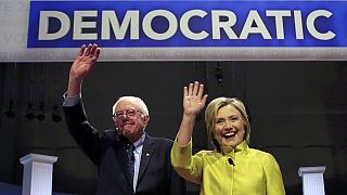 The gloves are off! Clinton and Sanders battle it out in Milwaukee