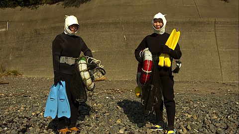 The legendary women divers who hold their breath searching for seafood