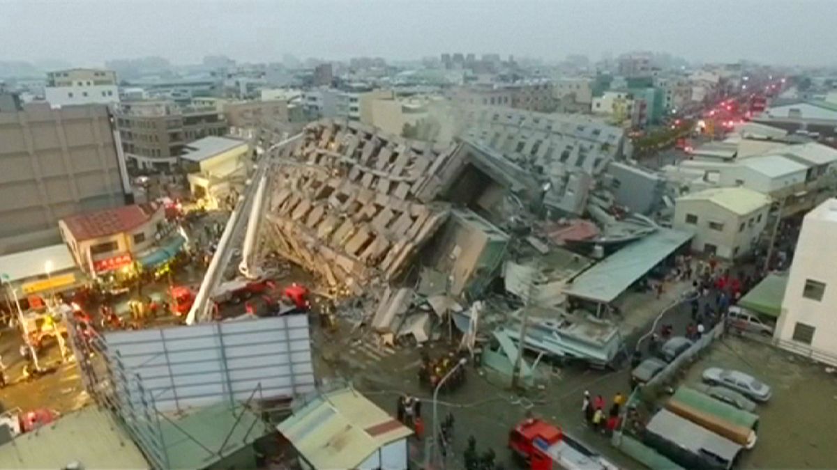 Depremin vurduğu Tayvan'da arama kurtarma çalışmaları sona erdi