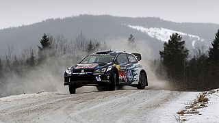 Ogier behauptet seine Führung bei der Rallye Schweden