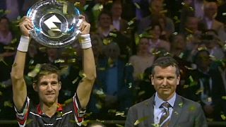 Мартин Клижан выиграл теннисный турнир в Роттердаме